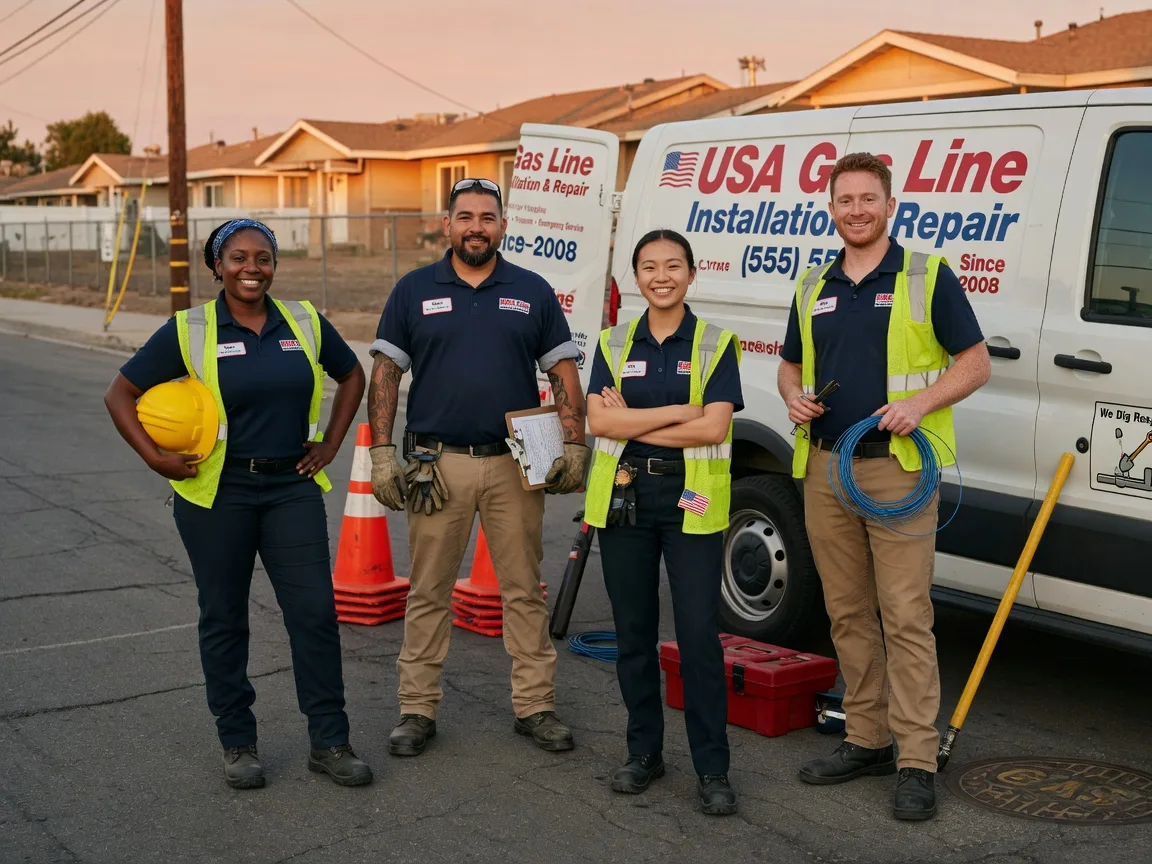 Gas Line Installation company in Gibson, IA